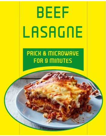 Beef Lasagne