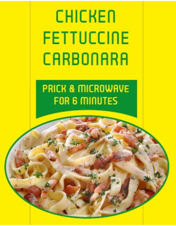 Chicken Fettucine Carbonara